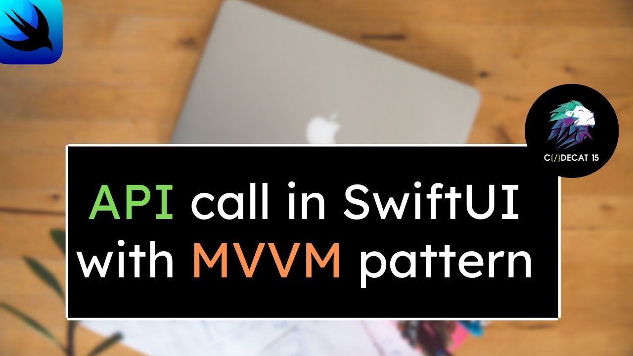 API call in SwiftUI with MVVM pattern and URLSession (Hindi tutorial)