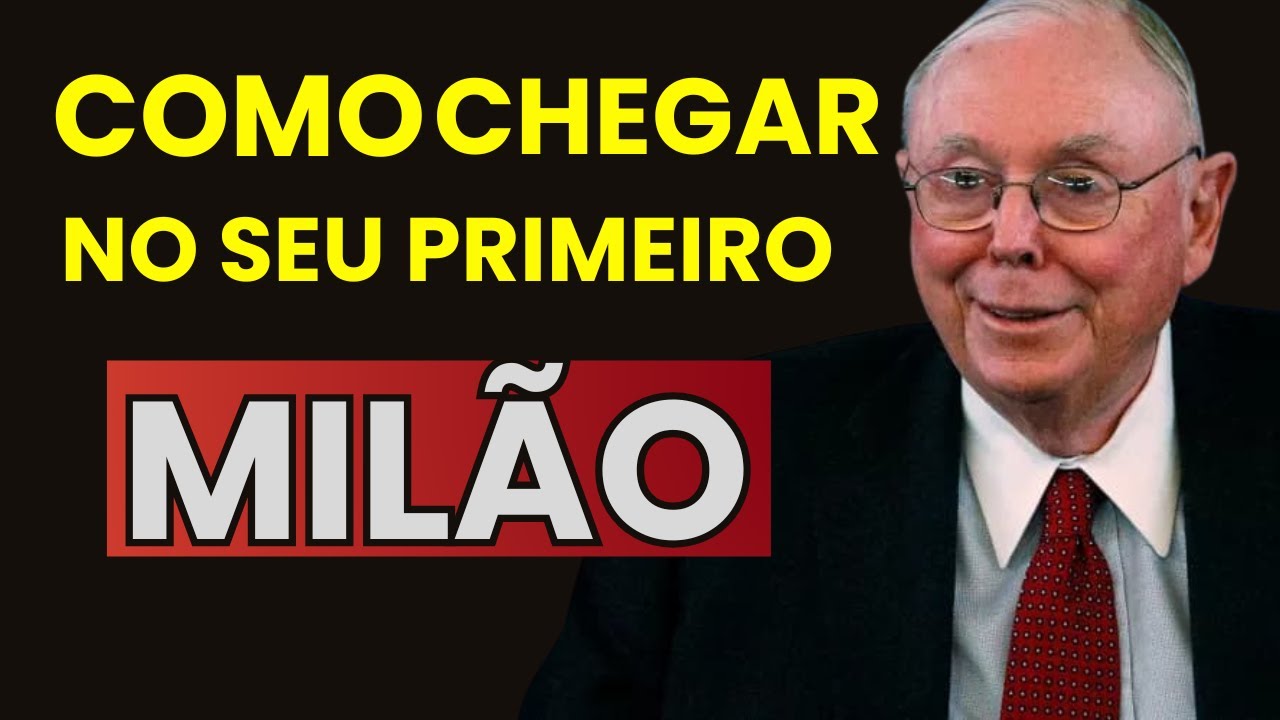 Charlie Munger Como chegar no primeiro milhão não é sorte — é estratégia. #challenge