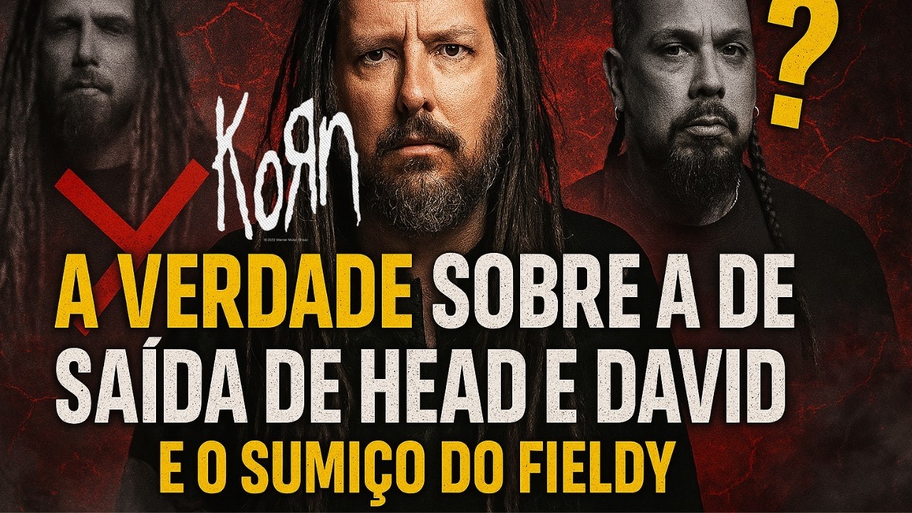 POR QUE O KORN NUNCA MAIS FOI O MESMO? A VERDADE SOBRE A SAÍDA DE HEAD E DAVID E O SUMIÇO DO FIELDY