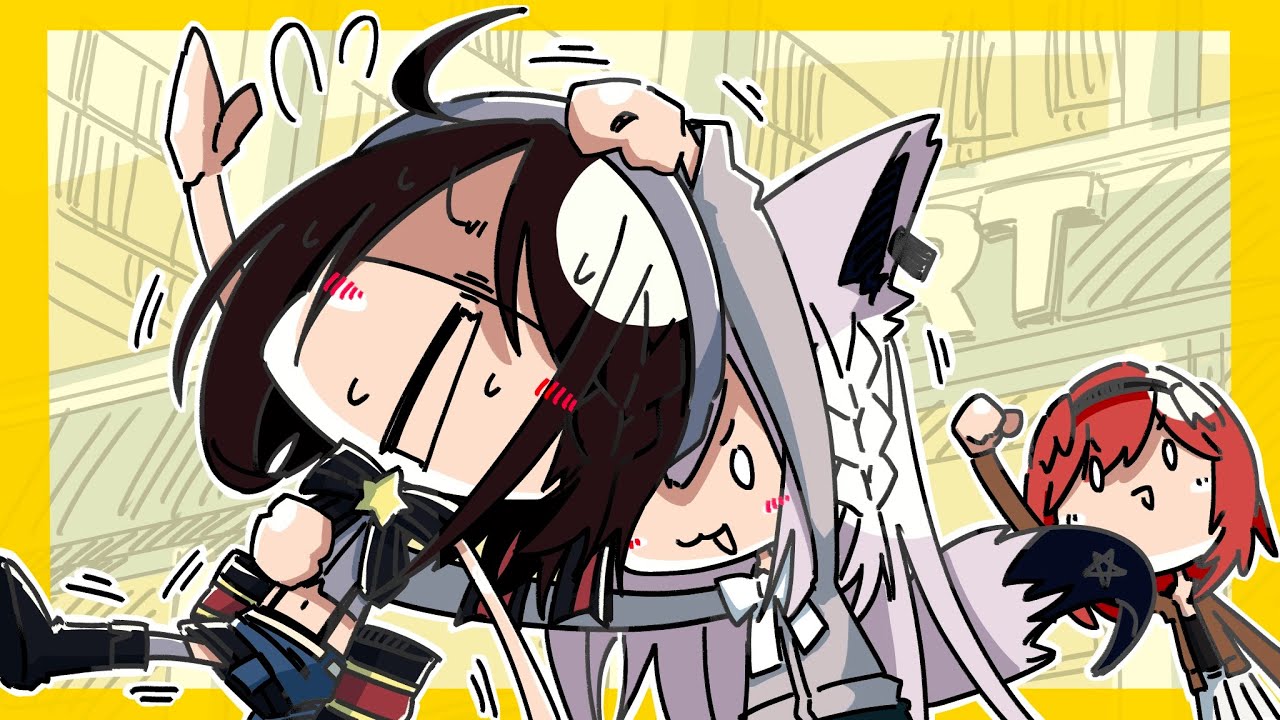 Fubuki wants Subaru to like figures.【Animated Hololive/Eng sub】【Subaru/Fubuki/Lui】