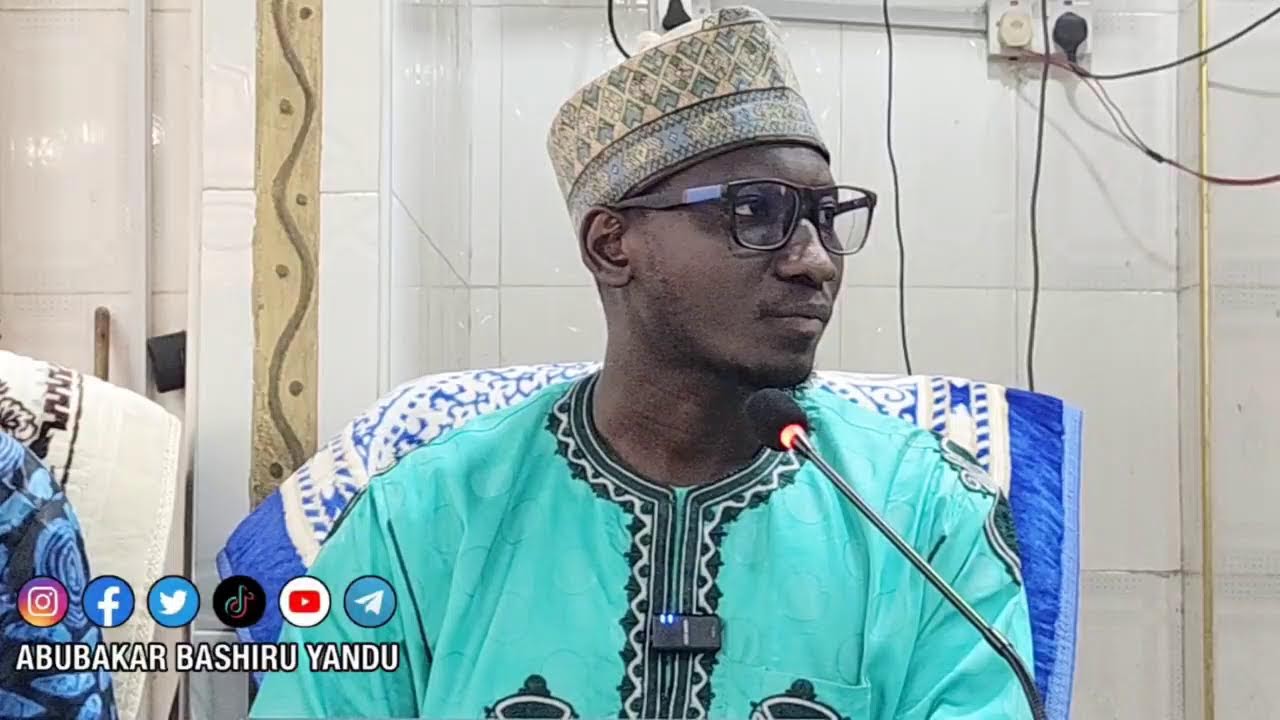 📹 𝐑𝐀𝐌𝐀𝐃𝐀𝐍 𝟐𝟎𝟐𝟔 𝐓𝐀𝐅𝐒𝐄𝐄𝐑 𝐒𝐄𝐒𝐒𝐈𝐎𝐍 - 06
🎙𝐒𝐩𝐞𝐚𝐤𝐞𝐫 : ABUBAKAR BASHIRU