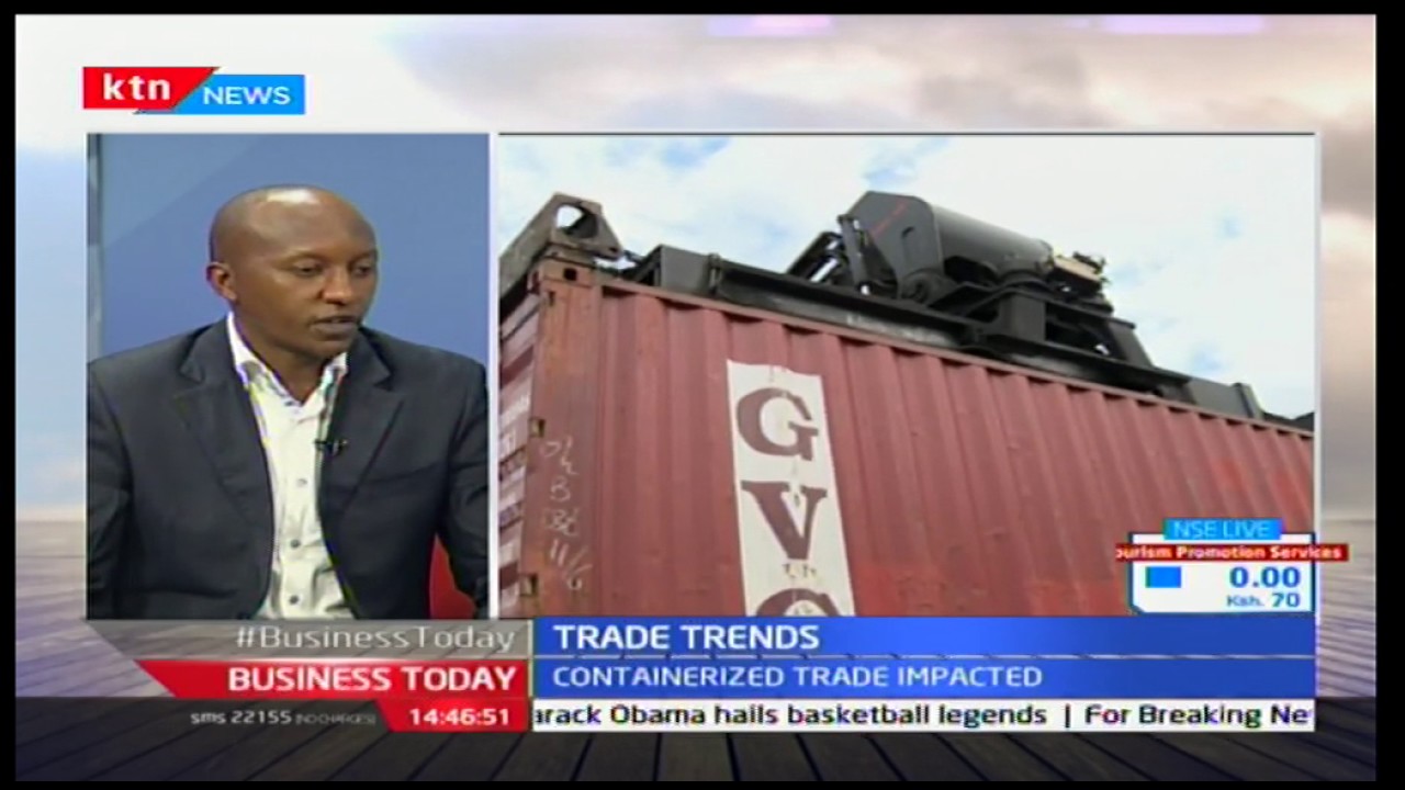 Business Today:  Latest containerized Trade Trends with Peter  Wakaba 25th November 2016