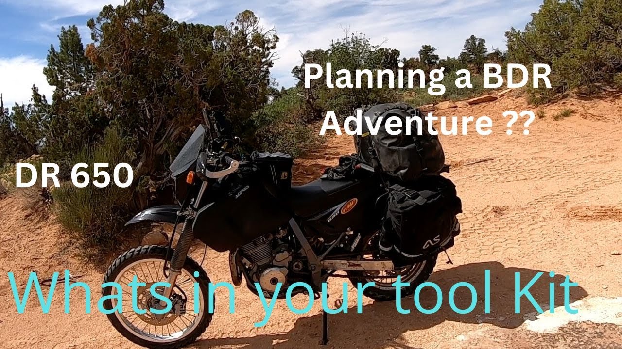 What Tools do you Carry on an Adventure?  Suzuki DR650