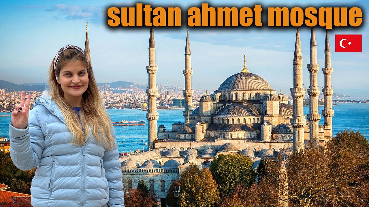 Sultan Ahmed Mosque, Istanbul (The Blue Mosque) in Istanbul turkey January 2023