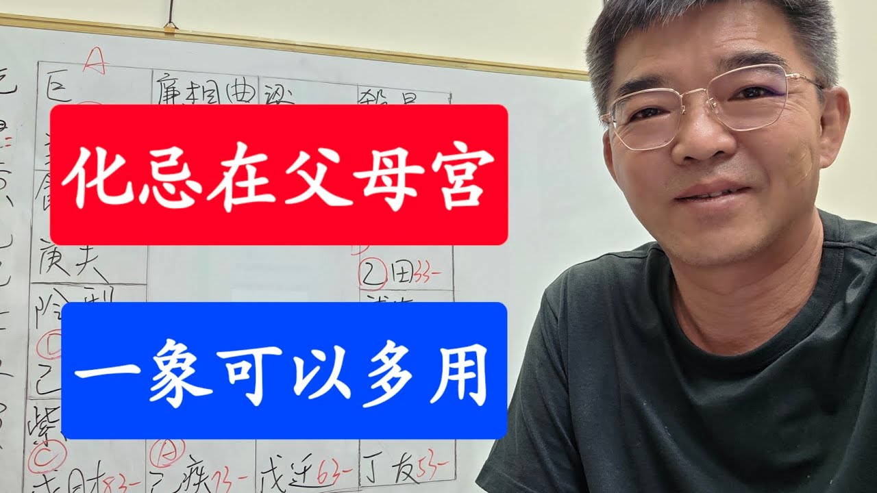 化忌在父母宮-一象可以多用-命不獨論-紫微斗數談人生