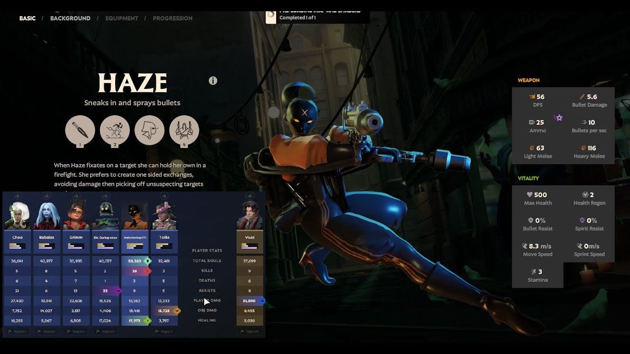 Haze carry build (K/D 26/3)