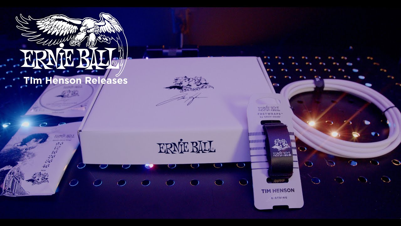Tim Henson Ernie Ball Collection - Strings, Fret Wrap, Boxset