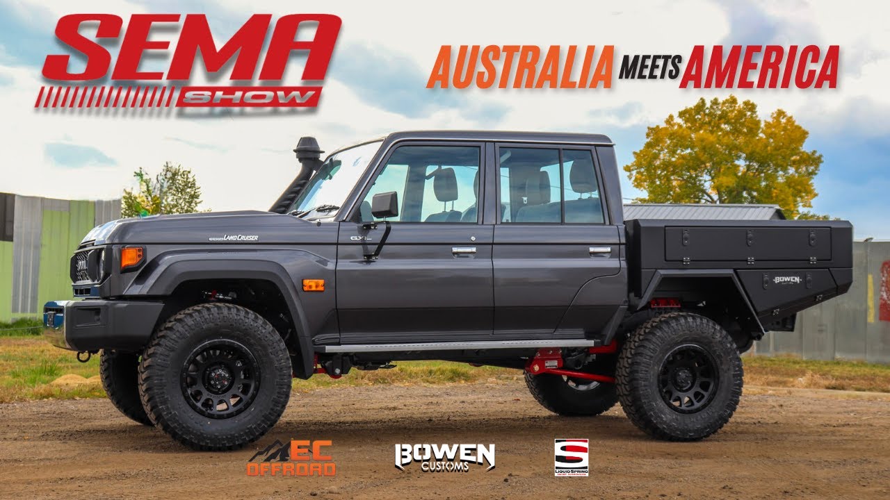SEMA 2025 Build Reveal: 2024 Land Cruiser 79 x Bowen Customs x EC Off-Road x LiquidSpring