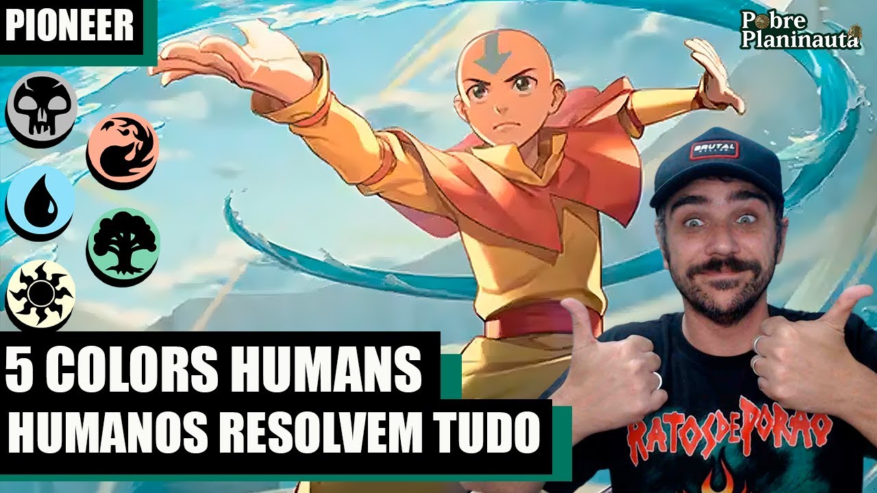 HUMANOS SÃO UMA MÁQUINA DE PODER E VERSATILIDADE - 5 Colors Humans - MTG ARENA PIONEER