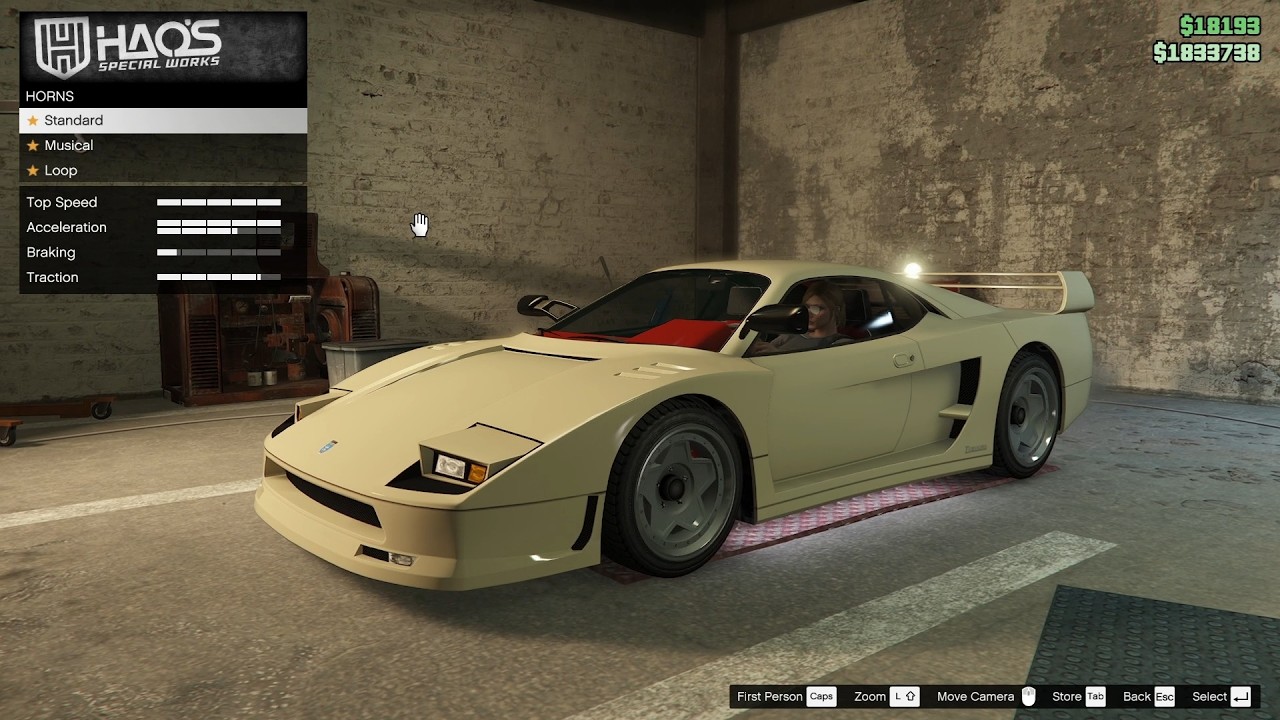 Grotti Turismo Classic HSW Performance Upgrade in GTA Online PC