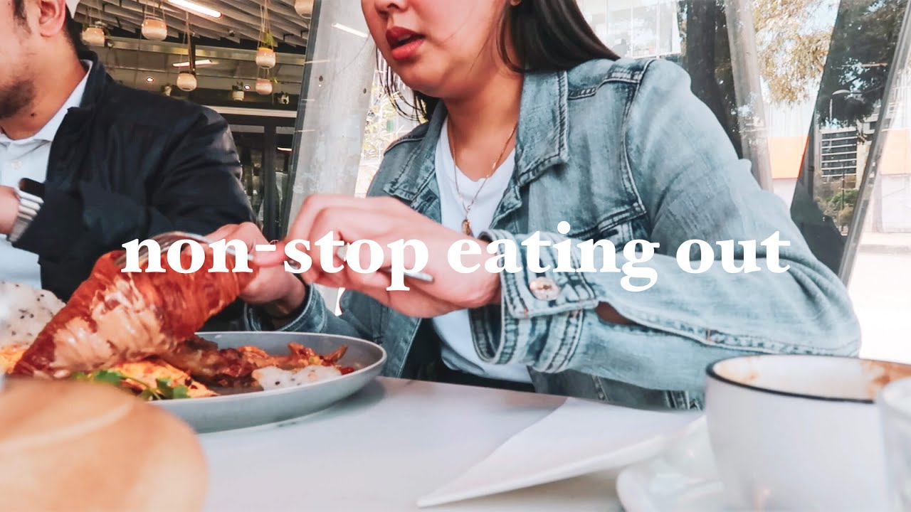 melbourne vlog: non-stop eating, lockdown no more | denisegabriellevlogs