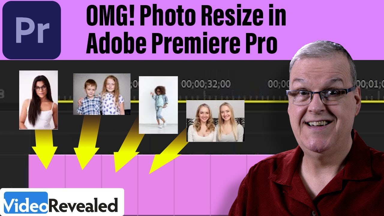 OMG! Photo Resize in Adobe Premiere Pro