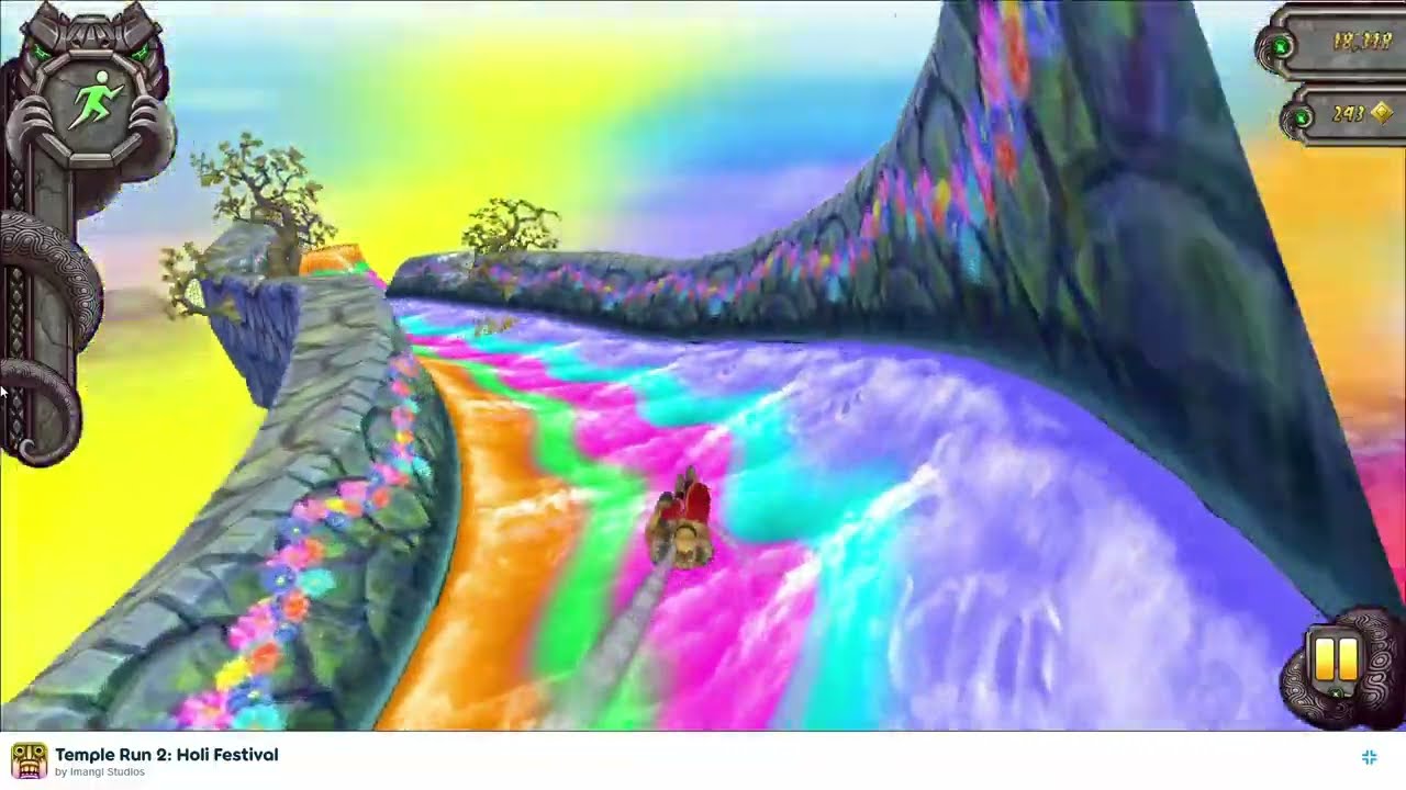 Temple Run (Holi Festival) – Full Gameplay (PC UHD) [4K60FPS]