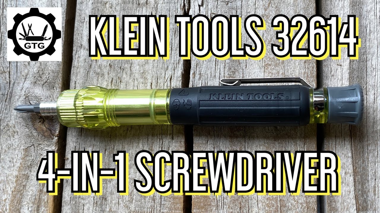 Klein Tools 32614 | 4-in-1 EDC Precision Screwdriver
