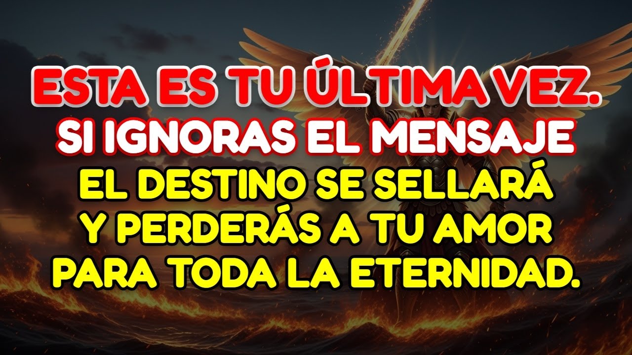 ⏳ TIENES POCOS MINUTOS PARA EVITAR QUE TU ALMA GEMELA SE MARCHE PARA SIEMPRE POR CULPA