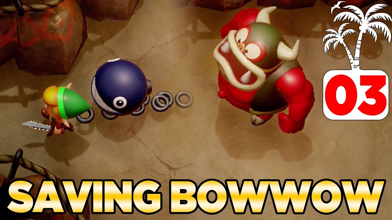 ЛУЧШИЙ КОМПАНЬОН ZELDA: Bow Wow в Link's Awakening Switch — 100% прохождение 03