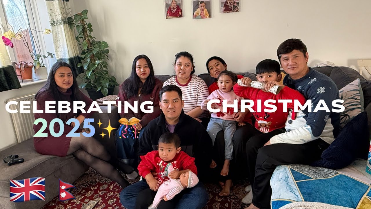 Celebrating Christmas 2025✨🎊 |🇬🇧🇳🇵