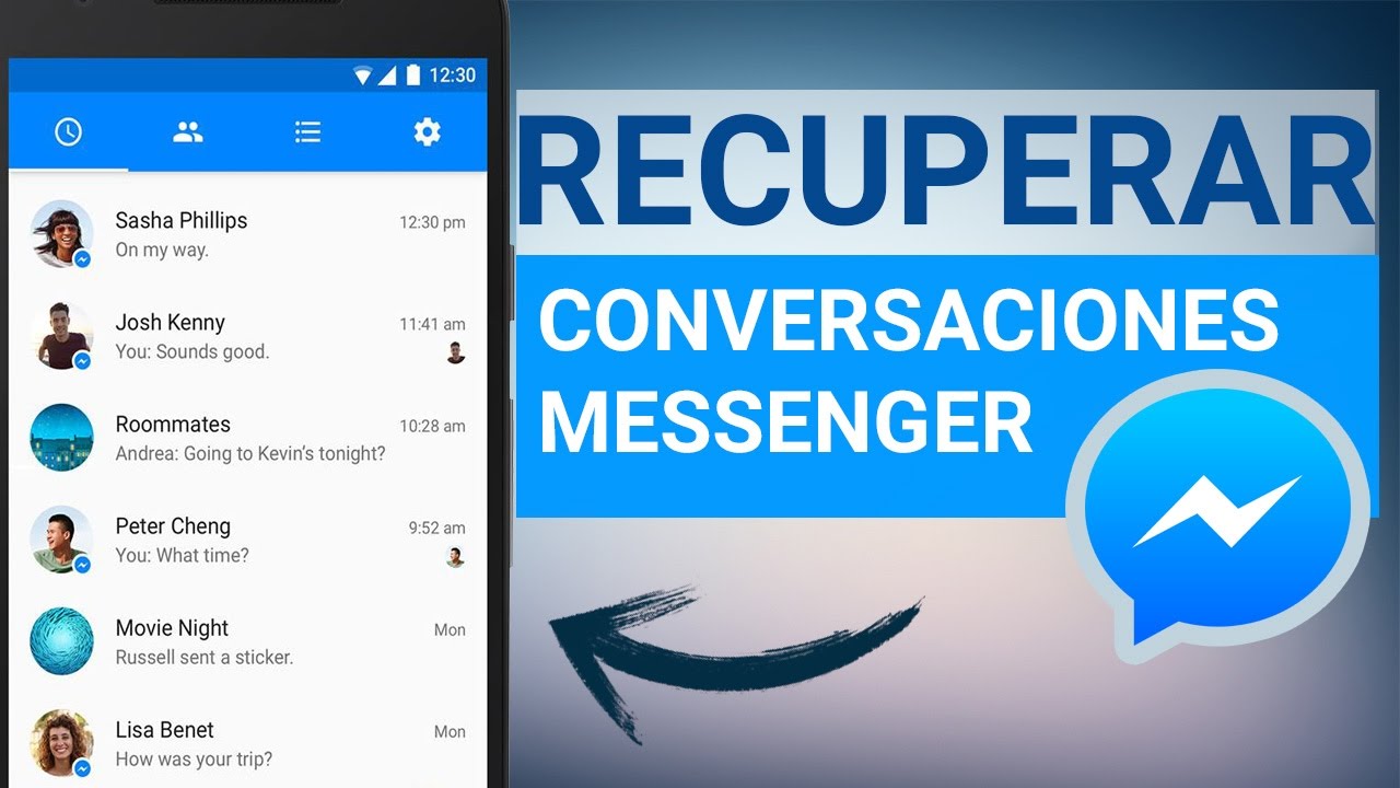 Recuperar Conversaciones Eliminadas de Facebook Messenger | Mensajes, Fotos y Videos Borrados