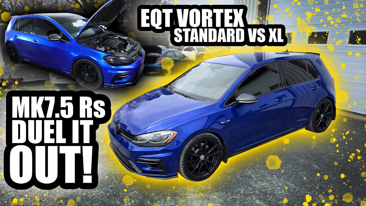 Модернизации EQT Vortex Standard и XL Turbo для Golf R MK7.5