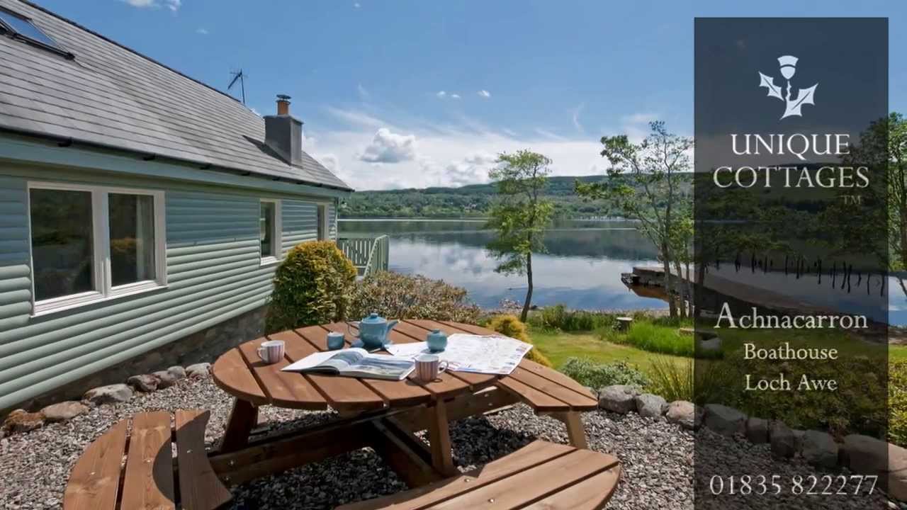 Luxury Self catering - Achnacarron Boathouse, Loch Awe, Taynuilt, Scotland
