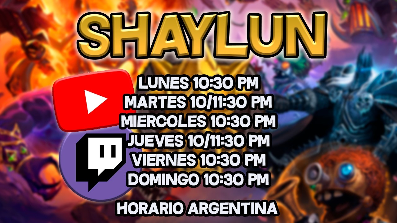 Vengan a jugar Hearthstone Campos De Batalla!