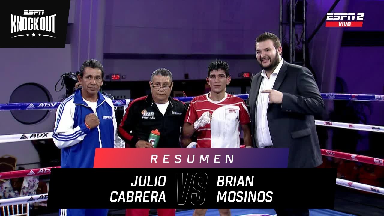 Julio Cabrera hizo valer la local&iacute;a en Nicaragua venciendo a Brian Mosinos por Decisi&oacute;n Un&aacute;nime