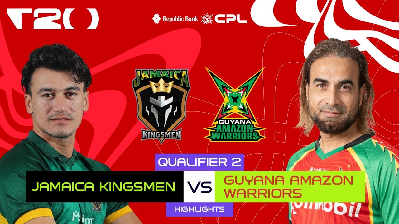 Highlights | Guyana Amazon Warriors vs Jamaica Kingsmen | CPL 2026
