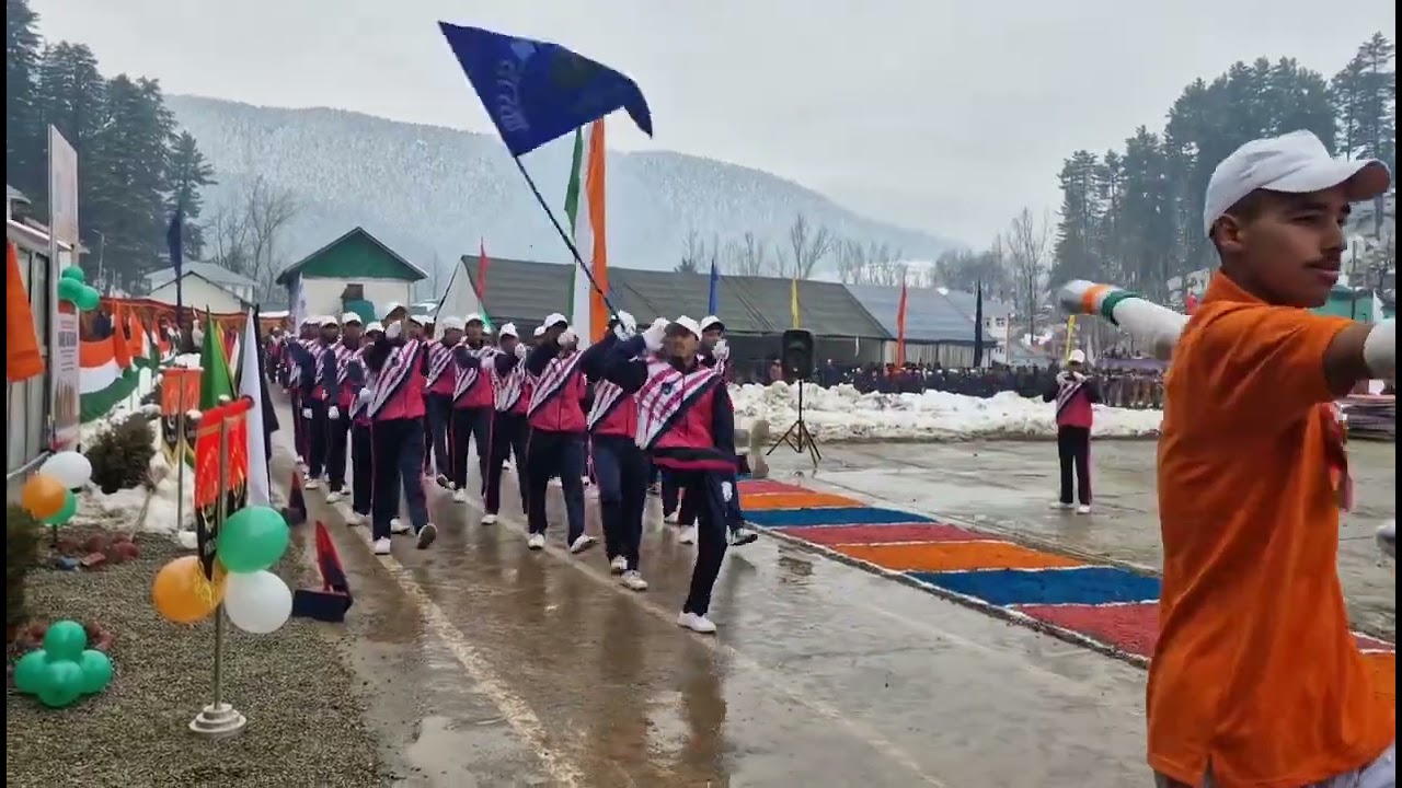 Republic day DPLl kupwara #republicday #republicparade #jammuandkashmirpolice #jkssbconstable #india