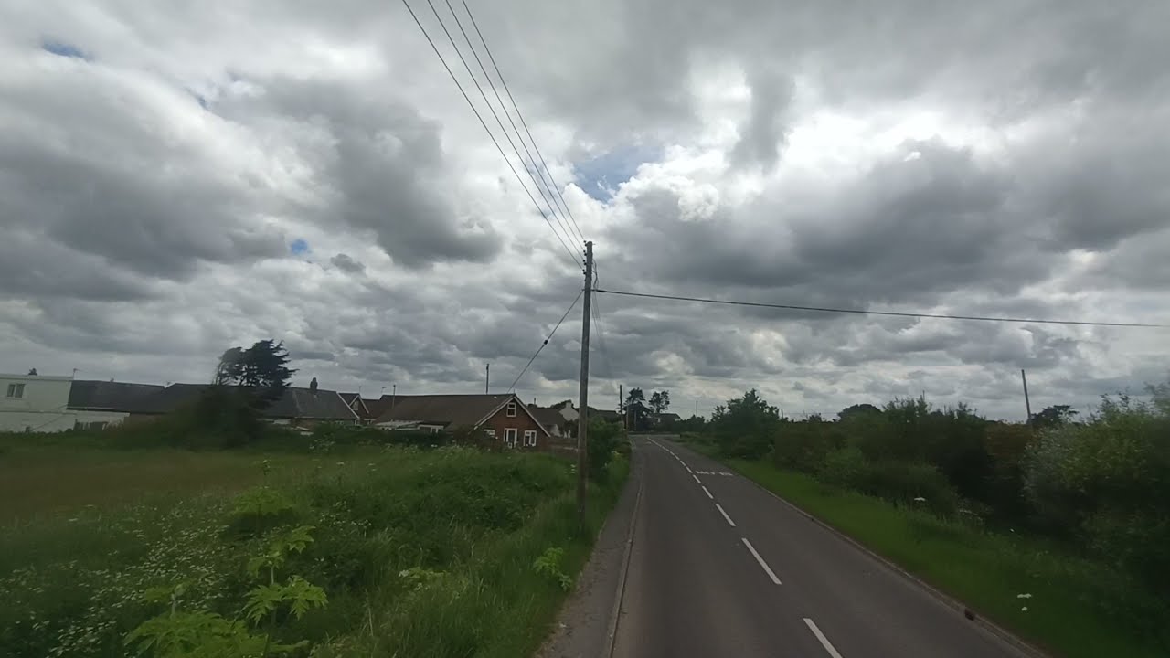 Full Route of Stagecoach Lincolnshire 59 to Skegness via Chapel St Leonards - FX06 AOA 16939.