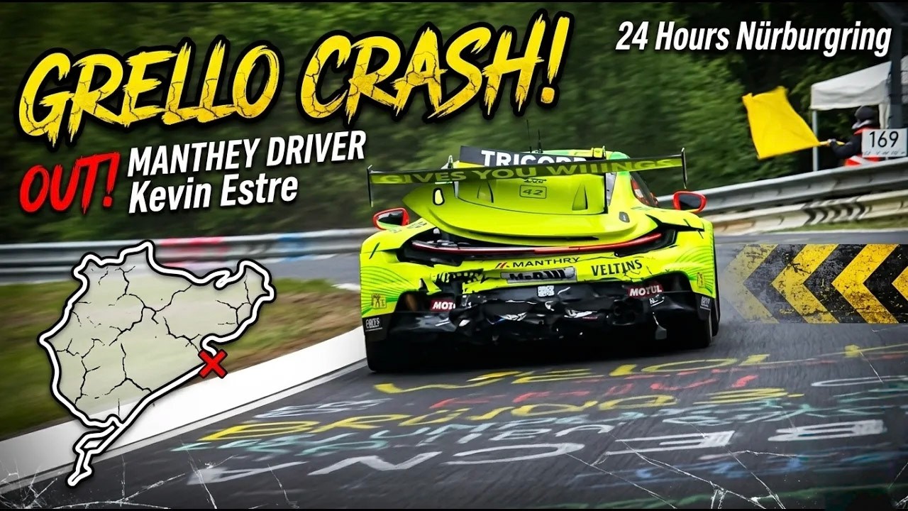 DRAMA at N&uuml;rburgring! Manthey Porsche #911 