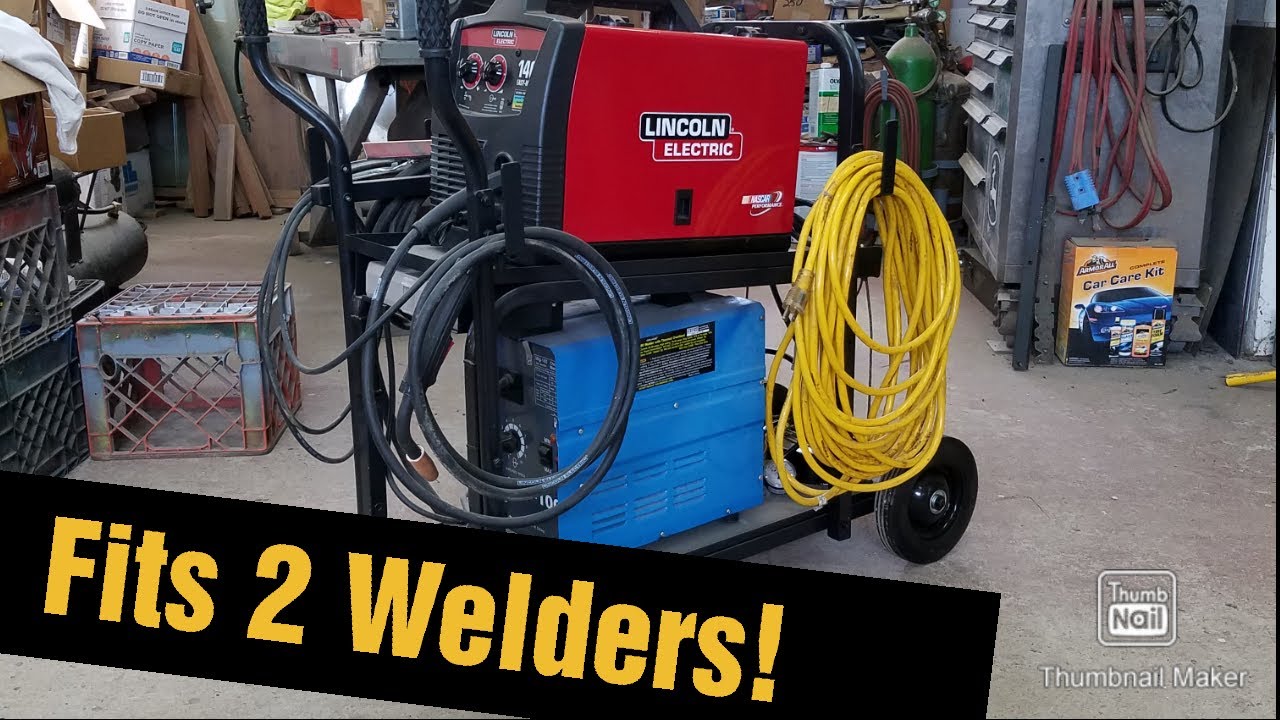 CHEAP Harbor Freight Welding Cart MOD