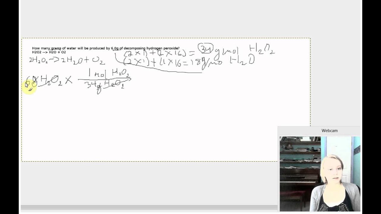 Stoichiometry Tutorial