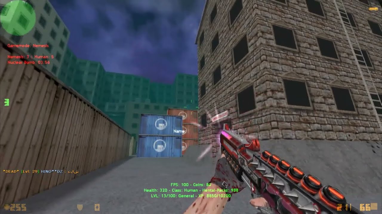 Intense Counter-Strike 1.6 Zombie Escape Gameplay - H3NT4I Squad Server