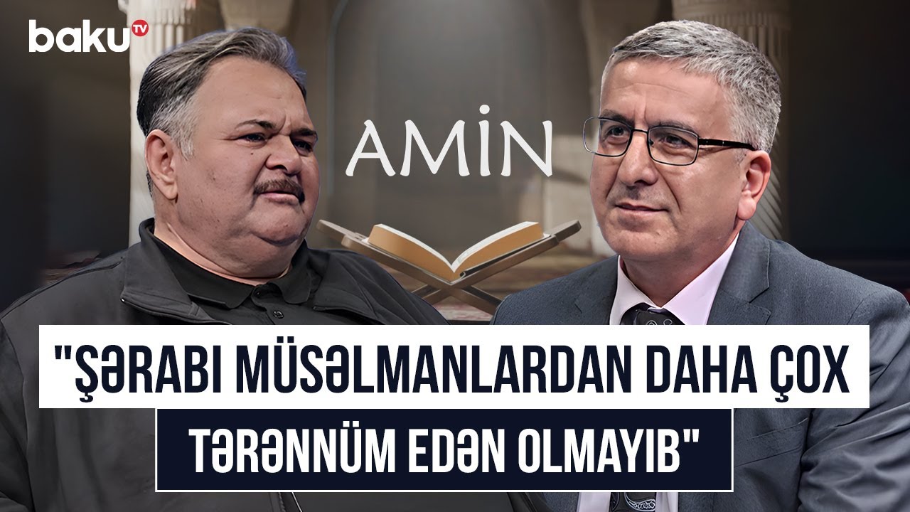 Məni daşqalaq edəcəklər, amma... | Ayaz Salayev din və incəsənətdən danışdı - AMİN