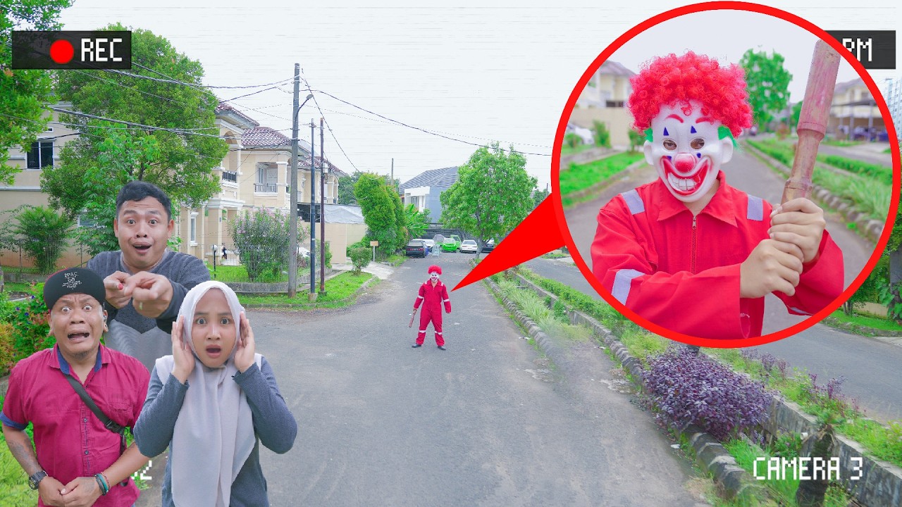 Jika Kamu Melihat Badut Ini Saat Ngabuburit Cepat Lari
