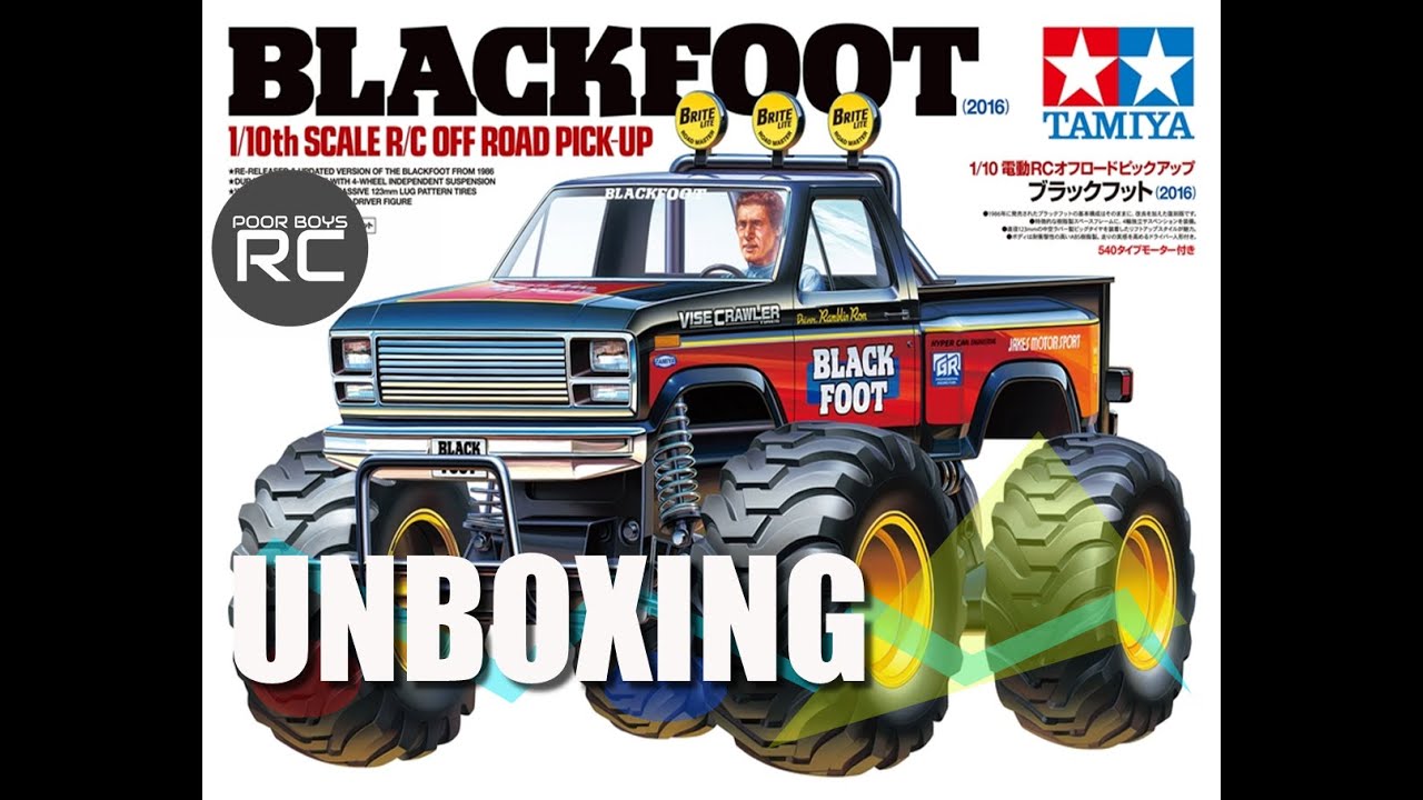 Tamiya Blackfoot Unboxing
