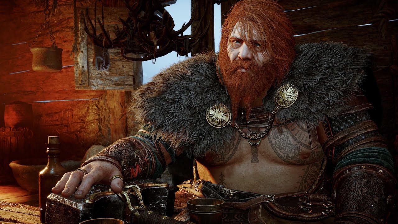 God of War Ragnarök - All Thor Cutscenes