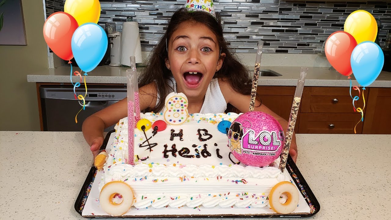 Heidi Happy Birthday Cake Toys