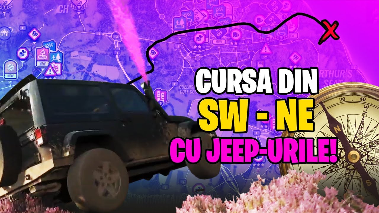 CURSA DIN SW in NE CU JEEP-URILE!