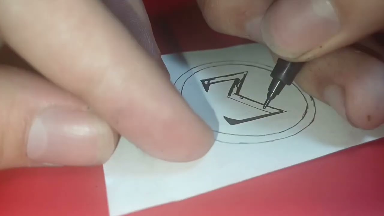 Drawing the flag of Integralists 🇧🇷🖤🤍💙