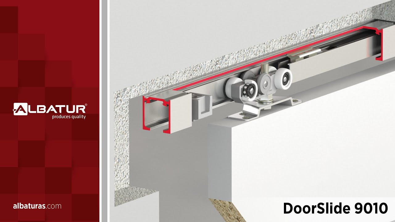 DoorSlide 9010 - Sliding Door System Installation Video / 120-9010