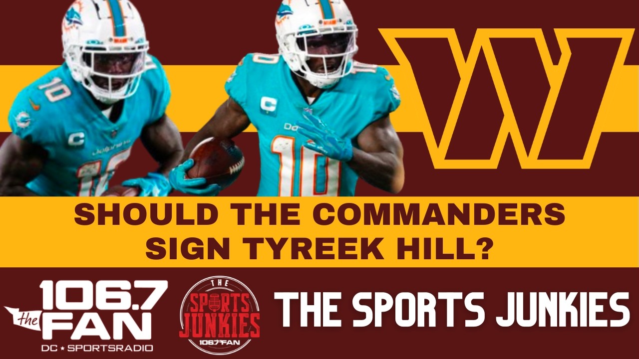 Tyreek Hill To The Commanders? | Sports Junkies