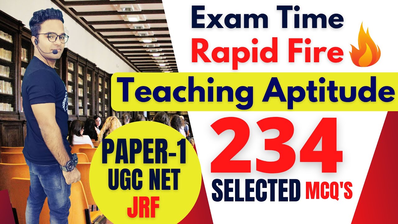 Top 234 Teaching Aptitude Mcqs || Teaching Aptitude Ugc Net || Teaching Aptitude Paper 1