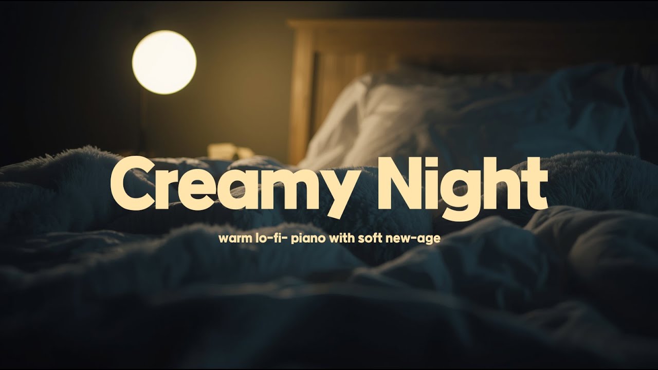 Deep Sleep Piano Music 6 Hours – Creamy Night | 깊고 편안한 숙면 피아노 [Sleep Series #1]