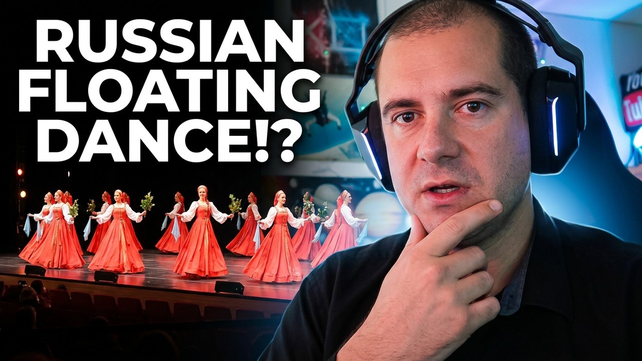 🎮РЕАКЦИЯ ГЕЙМЕРОВ - Удивительный русский плавучий народный танец «Березка»