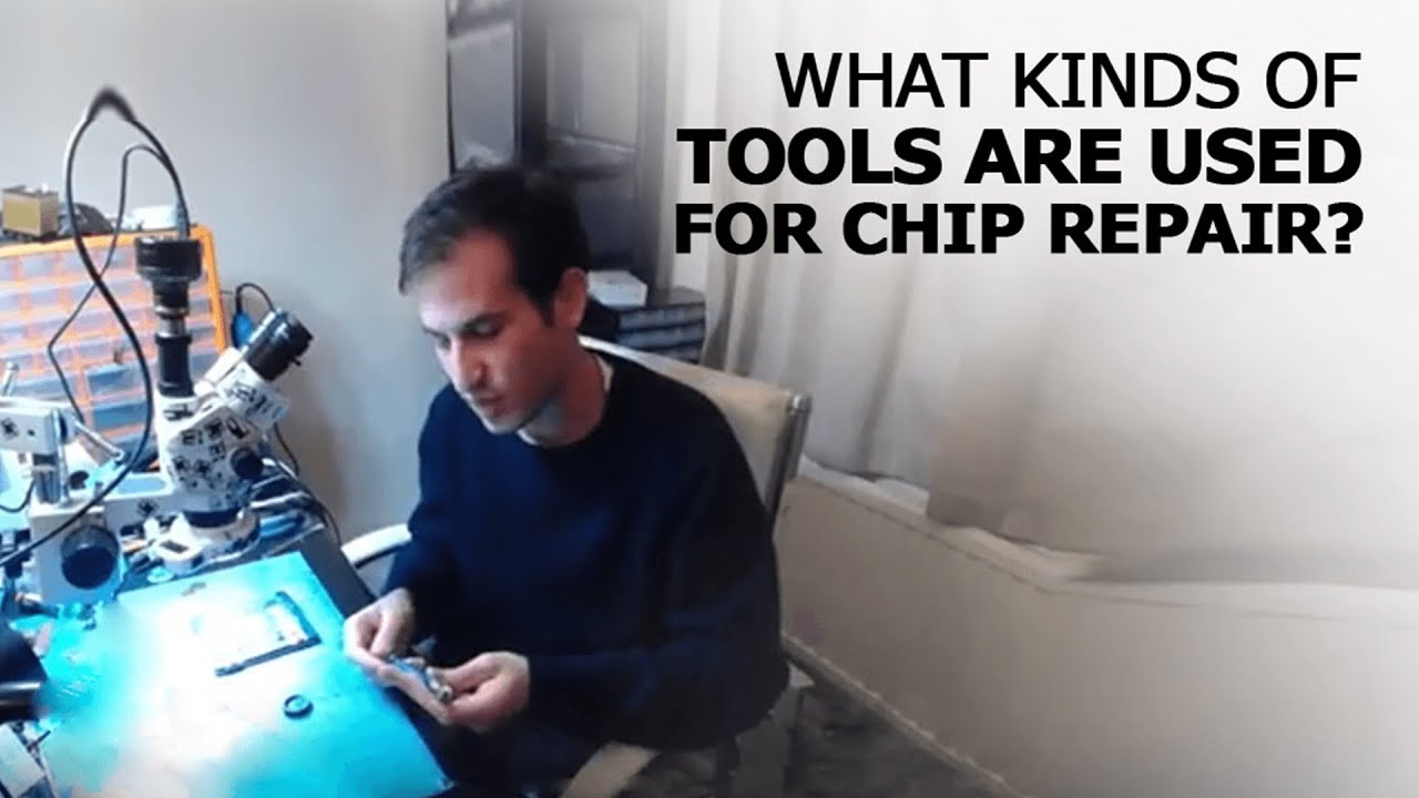 Hand Tools Used for iPhone Chip Level Repair