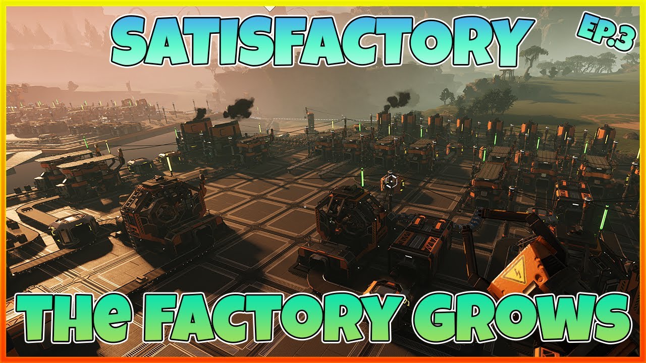 Теперь Satisfactory становится по-настоящему серьёзным…