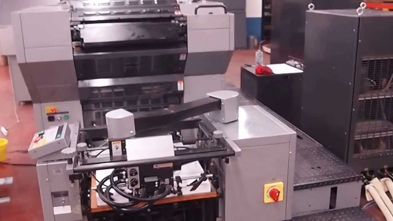2009 Presstek 52DI&reg; AC Digital Offset Printing Press with 11 million impressions.