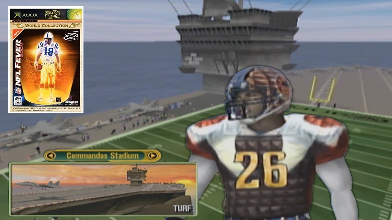 A football game but it’s played on a BOAT