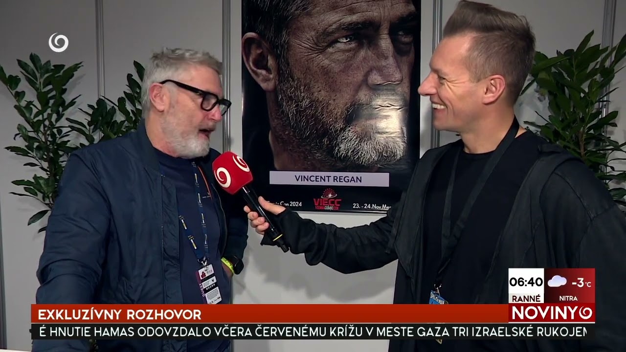 Vincent Regan rozhovor | Comic Con Vienna | TV JOJ